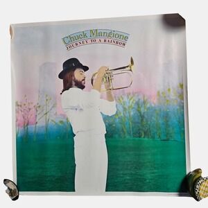 Chuck Mangione Journey to a Rainbow Vintage 1983 Promo Album Poster 23x23 CBS